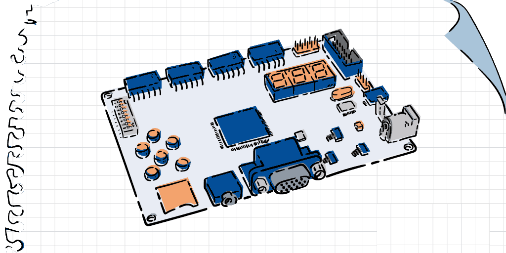 Sketch of FPGA Board