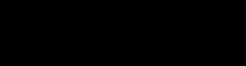 Front view line drawing of the drone.